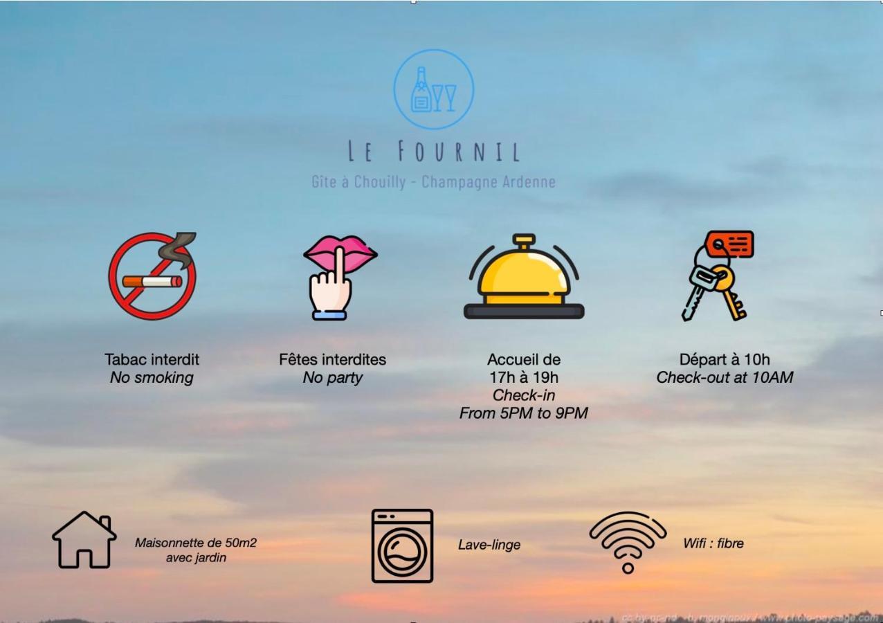 Le Fournil Chouilly Exterior foto